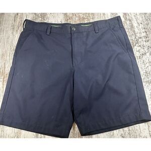 IZOD Golf Mens Navy Blue Golf  Shorts sz 38 X‎ 9.5 Comfort Waist Band